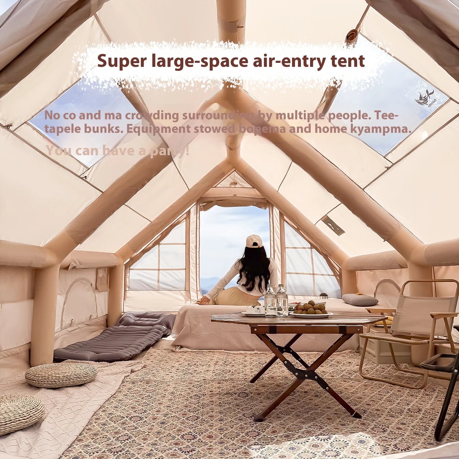Airo™ Glamping Tent | Binnen 10 minuten je tent opgezet!