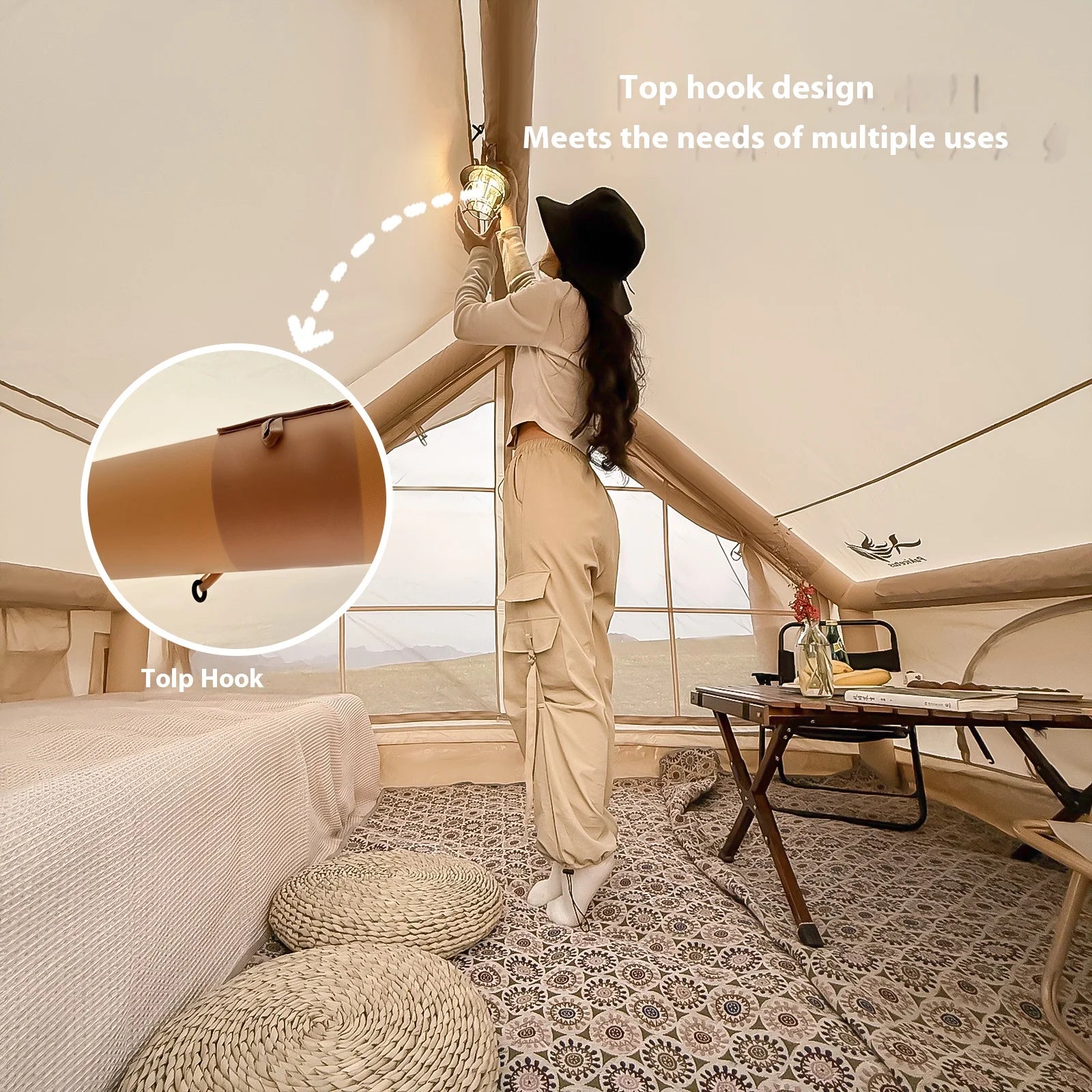 Airo™ Glamping Tent | Binnen 10 minuten je tent opgezet!