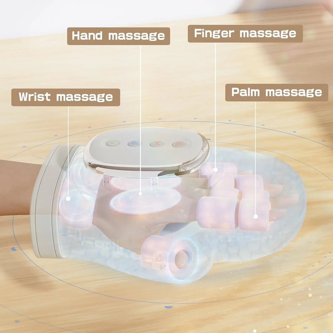 VitaHands™ – Draadloze Hand- & Polsmassager met Warmte