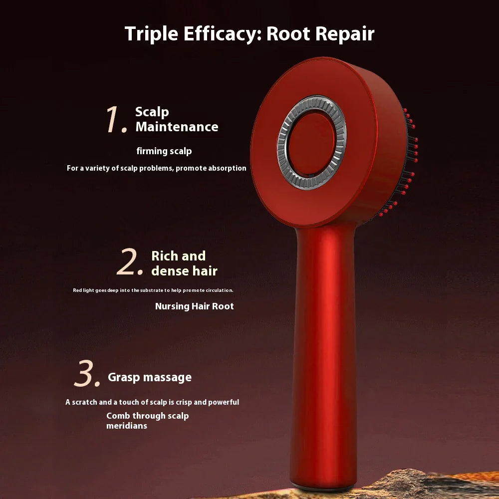 1 Advanced  Red Light Head Massager Brush