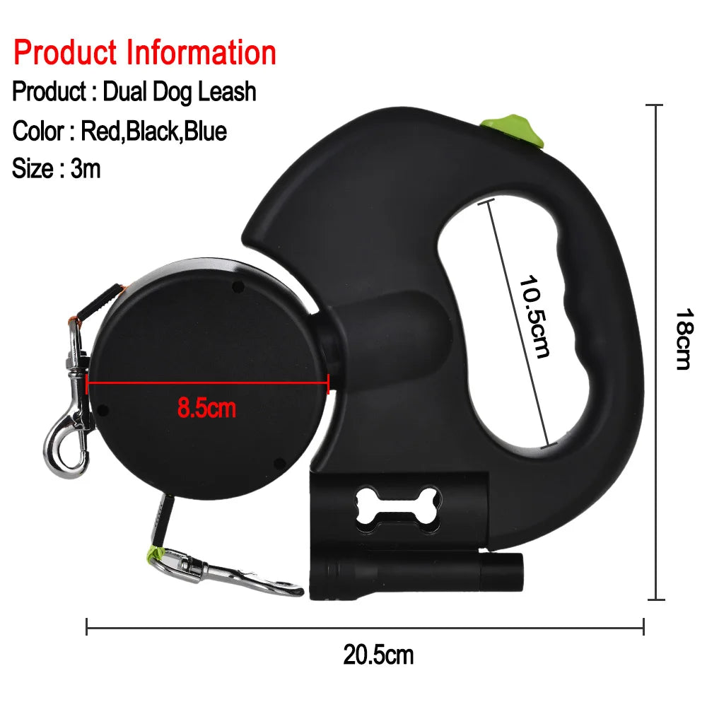 PawPilot™ LED DuoLine – Volledige controle met één hand