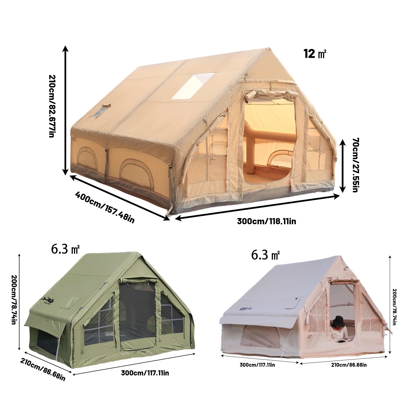 Airo™ Glamping Tent | Binnen 10 minuten je tent opgezet!