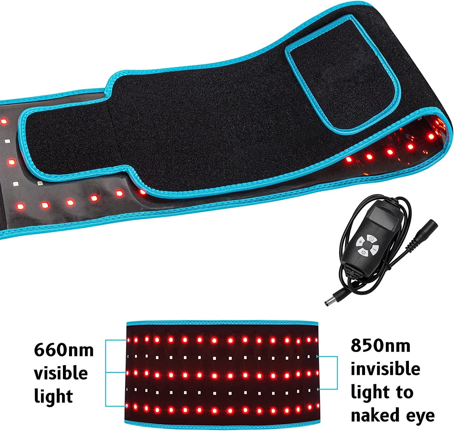 ThermaLume™ – Infrarood Warmteband met Roodlichttherapie